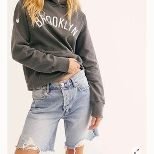 Free People Jean Shorts